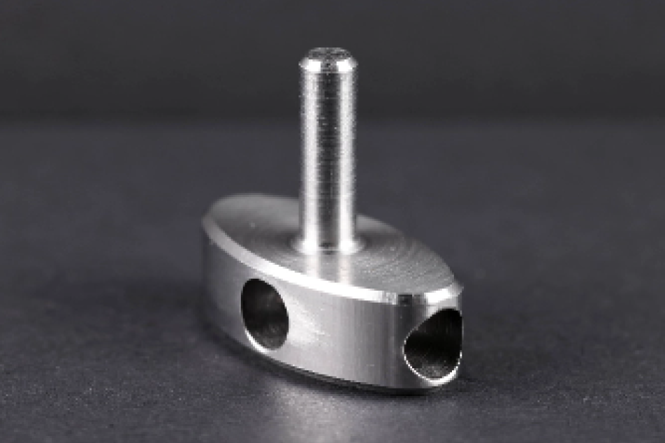 turned machined part